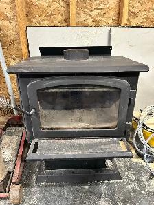 wood stove