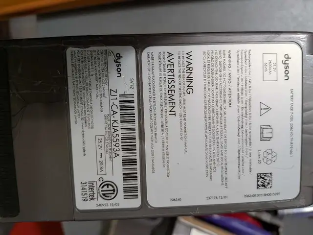 for sale Dyson cordless vaccuum.