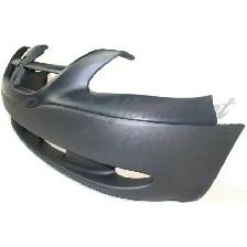 Dodge Caravan 2001-2004 Bumper Front Base Se Upper Primed Lower - Photo 2