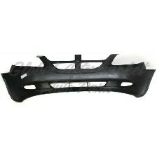Dodge Caravan 2001-2004 Bumper Front Base Se Upper Primed Lower - Photo 4