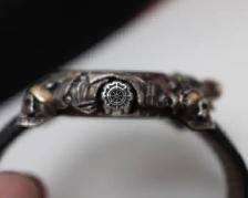 Montegrappa 43mm Pirates Watch in Silver & Vermeil Accents - Photo 5