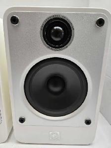 Q Acoustics Concept 20 Bookshelf Speaker Pair - White - Photo 2