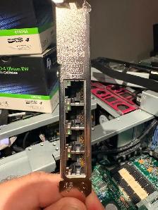 HP NC364T Quad Port Gigabit Ethernet PCIe NIC — 4 Available $35 - Photo 2