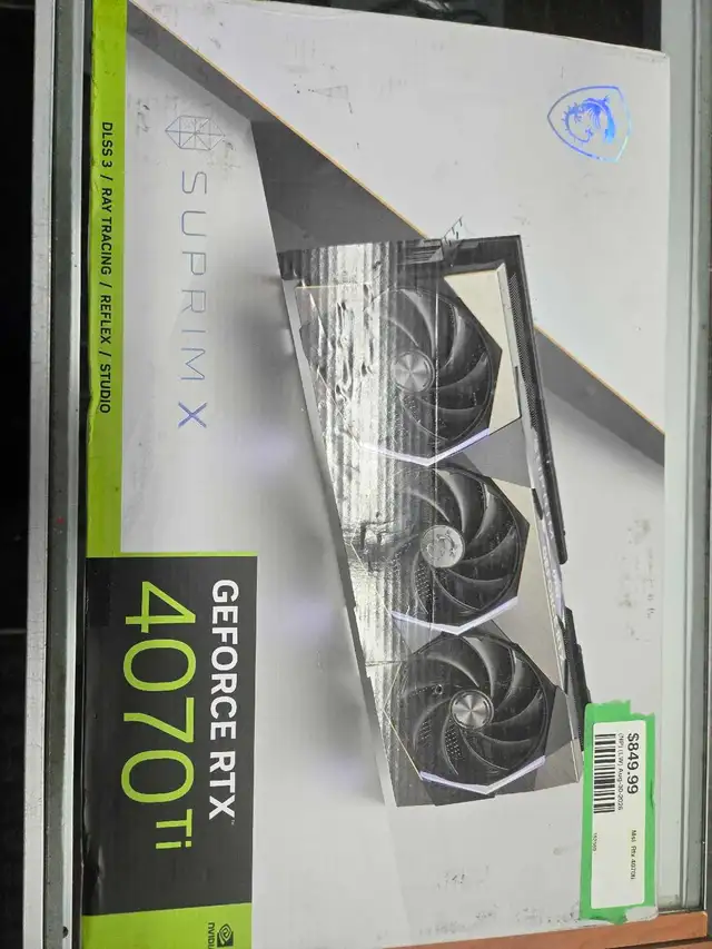 MSI GeForce RTX 4070 Ti Suprim X