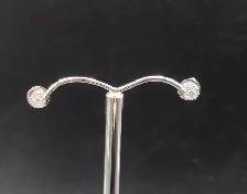 14k Solid Gold Earrings, Diamond Studs, Hoops... - Photo 7