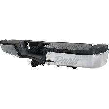 Ford Pickup F150 2015-2020 Bumper Rear Assembly Chrome W/Black - Photo 3