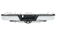 Ford Pickup F150 2015-2020 Bumper Rear Assembly Chrome W/Black - Photo 3