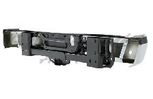 Ford Pickup F150 2015-2020 Bumper Rear Assembly Chrome W/Black - Photo 4