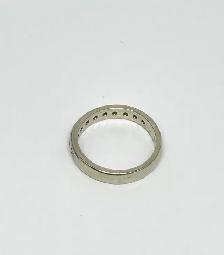 14k Art Deco Sapphire Diamond Ring - Photo 5