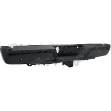 Ford Pickup F150 2015-2020 Bumper Rear Assembly Black W/Black - Photo 2