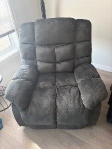 Grey Recliner Chair