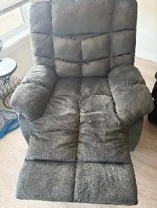 Grey Recliner Chair - Photo 3