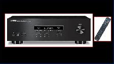 YAMAHA NATURAL SOUND R-S202 RECEIVER & REMOTE CONTROL