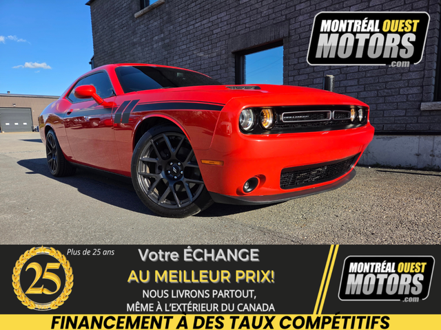 2017 Dodge Challenger SXT Plus / Flowmaster Exhaust / R/T 20'' W