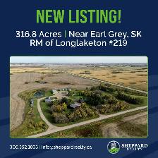 2 Quarters With Yard Site | Near Earl Grey & Strasbourg, SK