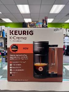 Keurig K-Crema Single Serve Coffee & Espresso Maker- BRAND NEW