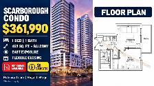 Scarborough  New Condo $361,990 | HST Rebate & $0 Closing Fees