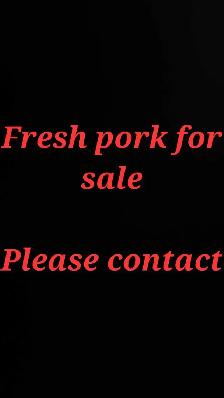 Fresh Pork for sale