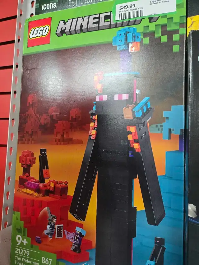 LEGO Minecraft The Enderman Tower 21279