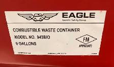 EAGLE BIOHAZARD WASTE CONTAINER 6 GALLON MPN-943-BIO 16'x15'x17' - Photo 5