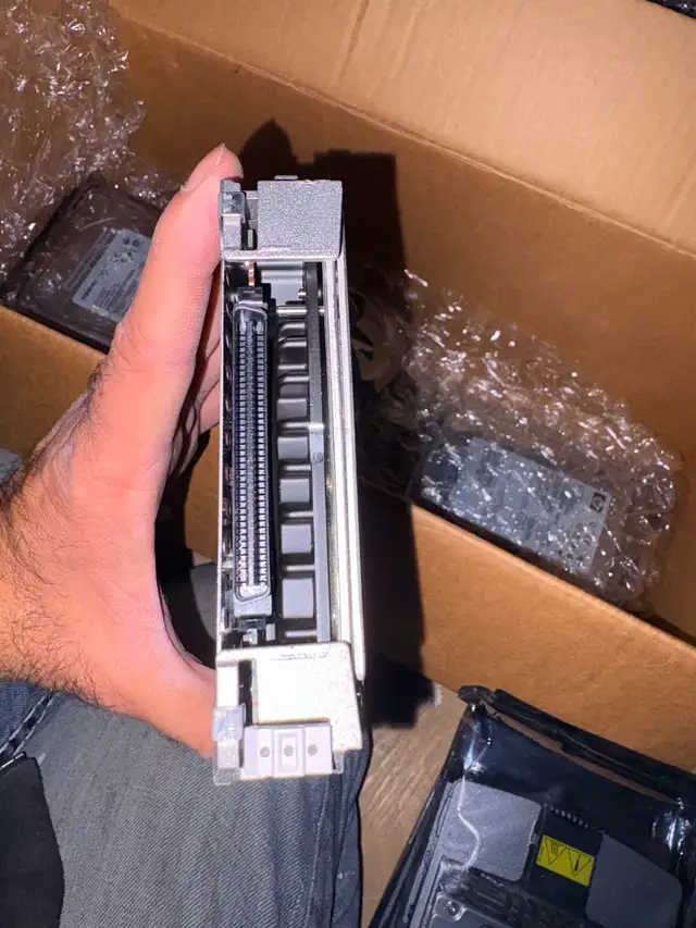 HP 72.8GB 10K U320 SCSI Drive in Caddy — Vintage, $25 each