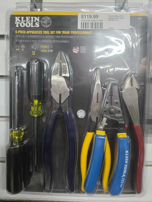 Klein Tools 6-Piece Apprentice Tool Set