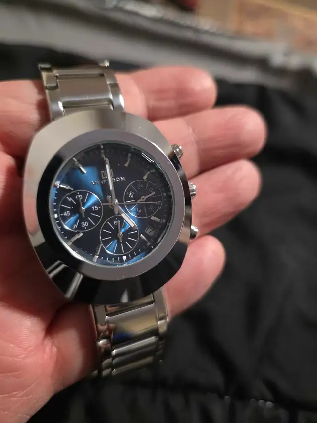 mens watch silver