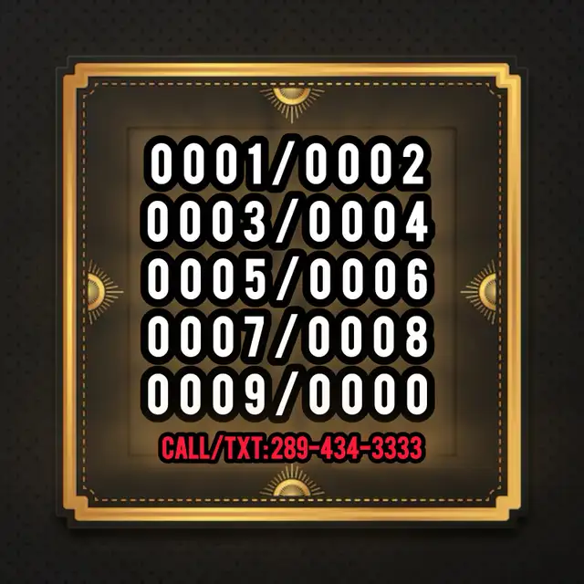 Custom Fancy Phone Numbers Memorable Vip Phone Numbers