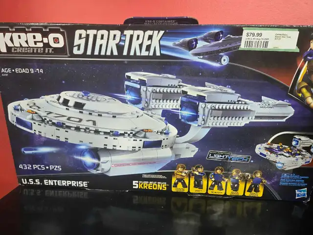 Kre-O Star Trek Building Set Bundle