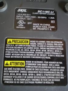 SKIL/BOSCH 18 VOLT SLIDE-IN POWER TOOL BATTERY CHARGER-$20 - Photo 6