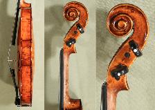 Gliga Maestro 4/4 Violin – Bird's Eye Maple, One-Piece Back - Photo 2