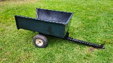 Lawn tractor utility dump cart $225 ph.902 565-7430