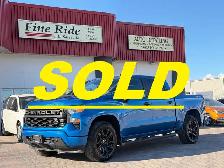 SOLD 2022 Chevrolet Silverado 1500 Custom Crew Cab 4X4