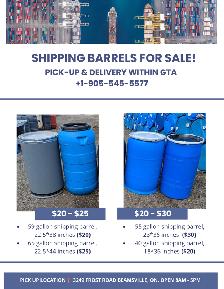 Barrels, Drums, Pails & Tanks – Pickup or Delivery