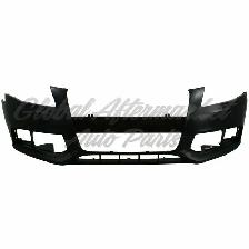 Audi A4 2009-2012 Bumper Front Primed Without S Line/Washer - Photo 2