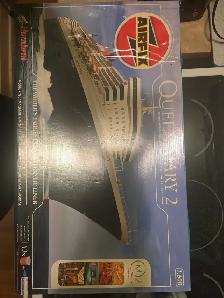 Airfix Queen Mary 2 Model Kit 1:600 — Open Box, Complete - Photo 3