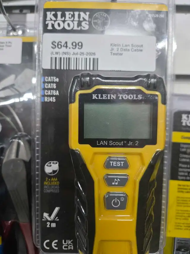 Klein Tools LAN Scout Jr. 2 Data Cable Tester