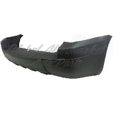 Ford Escape 2005-2007 Bumper Rear Textured Gray Without Tow