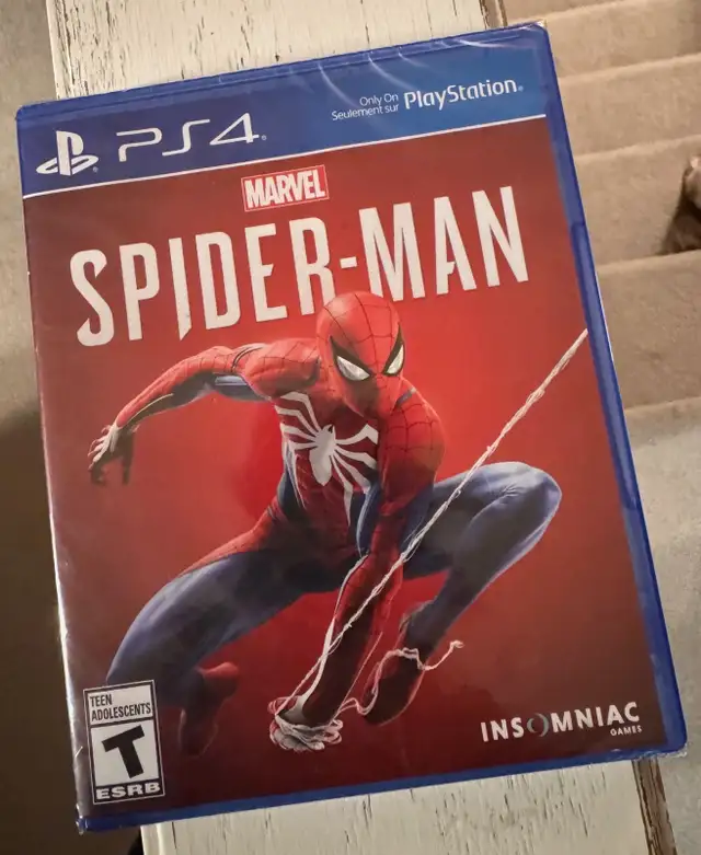MARVEL . Spider-Man For PS4 (New/Unopened)