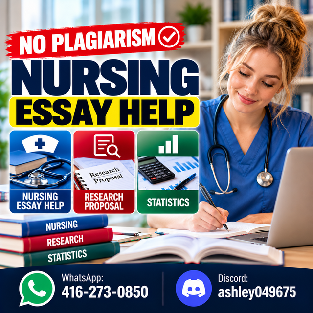 NO PLAGIARISM NURSING ESSAY HELP, RESEARCH PROPOSAL, STATISTICS