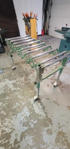 General International Expanding Roller Conveyor / Outfeed Stand - Photo 2