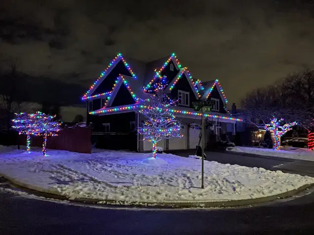Christmas Lights installation