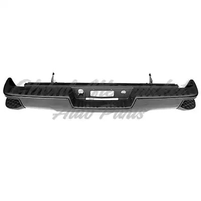 Gmc Pickup Gmc Denali 1500 2014-2018 Bumper Rear Assembly Black