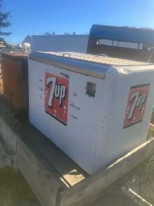 7-Up cooler chest for sale