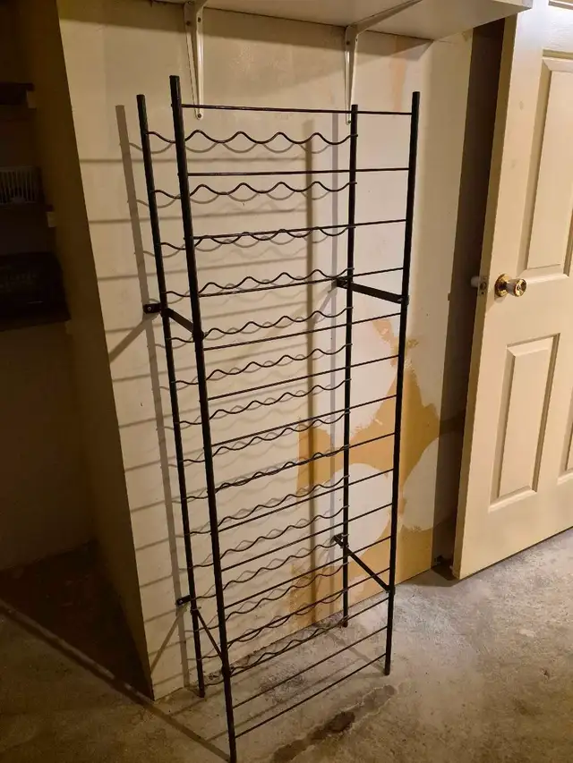 Large Metal Wine Rack $19
