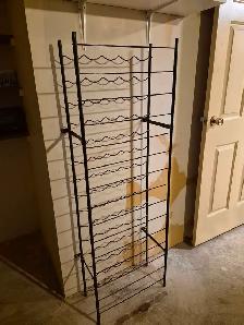 Large Metal Wine Rack $19