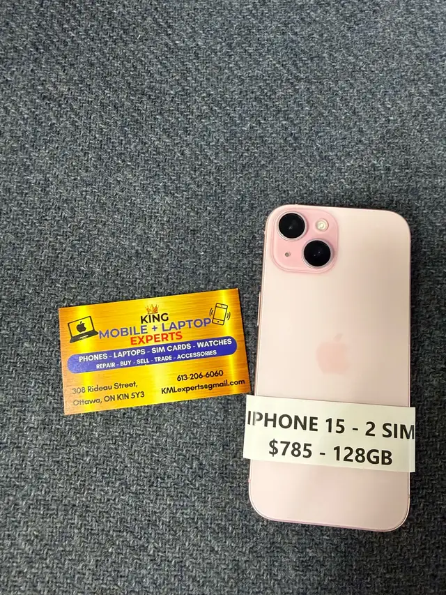 IPhone 15 pink