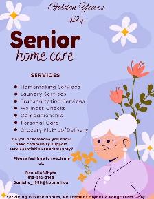 Golden Years Senior Home Care & Companionship