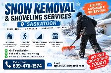 Snow Removal & Shoveling Services – Saskatoon