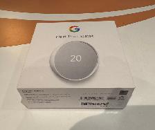 Google Nest Snow Thermostat (New in box)